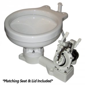 Raritan 25H00 Fresh Head - Fresh Water Flush - Manual - Household Size