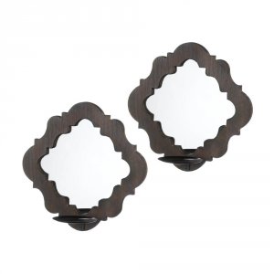 Gallery 10017330 Damask Mirrored Wall Sconces