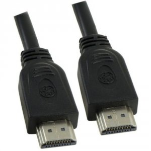 Ge 33583 6 Feet High Speed Hdmi Cable - Black