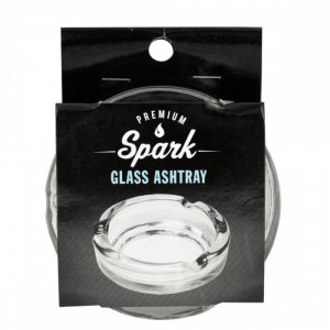 Bulk KL17111 Premium Clear Glass Ashtray Hg285