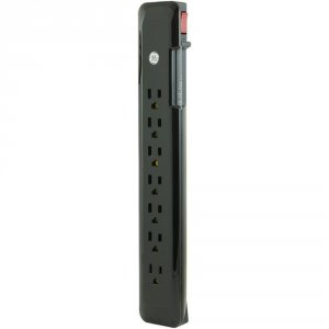 Ge JAS34133 Ultrapro  7-outlet Sur Protector - 8 Feet Cord - 1080 Joul