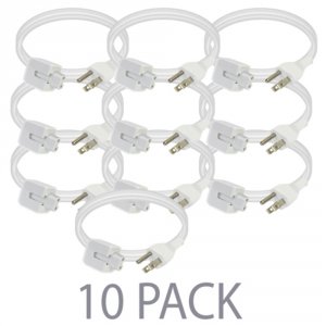 Apple MK122LL/A (10-pack) 6   Power Adapter Extension Cable (white)