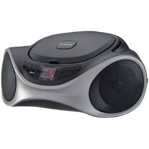 Sylvania RA45662 Bluetooth Portable Cd Radio Boom Box (graphite) Curcd