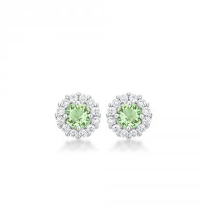 Icon J10753 Bella Bridal Earrings In Peridot E50163r-c41