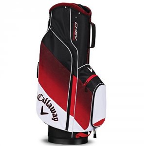 Callaway 5118003 Chev Cart Bag - Whiteredblack