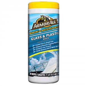 Armor 12828CASE Glass  Plastic Cleaner Wipes - Case Of 6