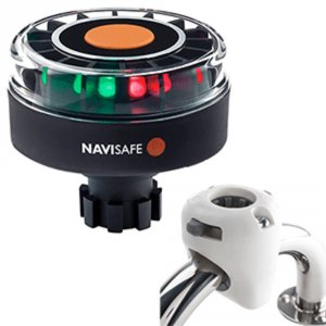 Navisafe 342KIT3 Navilight Tricolor 2nm Wnavibolt Base Amp; Rail Mount