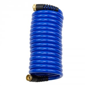 Hosecoil HS1500HPCASE 1539; Blue Self Coiling Hose Wflex Relief - Case