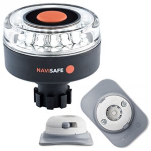 Navisafe 042KIT4 Navilight 360deg; 2nm Wnavibolt Base Amp; Rib Mount -