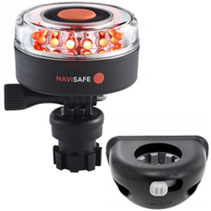 Navisafe 045KIT8 Navilight All Red 360deg; 2nm Wnavimount Base  Vertic