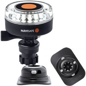 Navisafe 040KIT2 Navilight 360deg; 2nm White Wnavimount Base Amp; Rib 