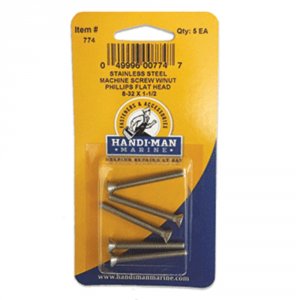 Handi-man 774 Handi-man Phillips Machine Flat Screw - 8-32 X 1-12