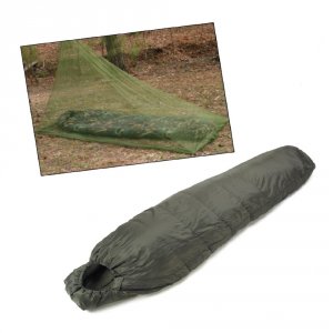 Snugpak BUN105 Backpacker Bundle-mosquito Net And Slper Lite Olive