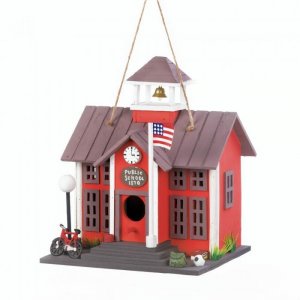 Songbird 10018076 Schoolhouse Birdhouse