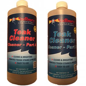 Sudbury 861Q-862QKIT Teak Cleaner Kit - 1-quart Each Of Part A  Part B