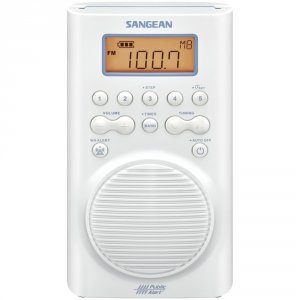 Sangean H205TQ Fmamweather Alert Waterproof Shower Radio