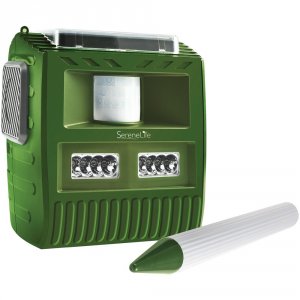 Serene RA48642 Waterproof Solar-powered Animal Repeller Pyrazpslbar8