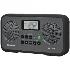 Sangean RA48824 Am And Fm Digital Stereo Portable Radio Sngprd19bk