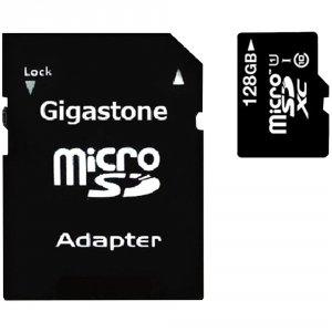 Gigastone RA48861 Prime Series Microsd Card With Adapter (128gb) Gigs2