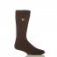 Grabber MHHORGEBR Heat Holders Mens Original Crew Sock-brown