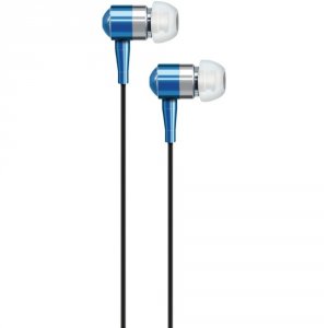 At RA49449 Att Peb02 In-ear Aluminum Stereo Earbuds (blue) Wacb02blu