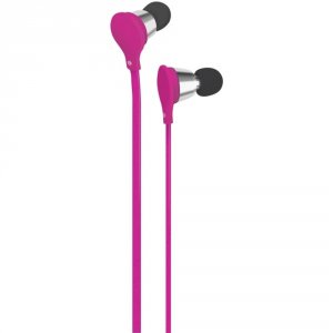 At EBM01-PINK Att(r) Ebm01-pink Jive Noise-isolating Earbuds With Micr