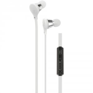 At EBV01-WHT Att(r) Ebv01-wht Jive Noise-isolating Earbuds With Microp