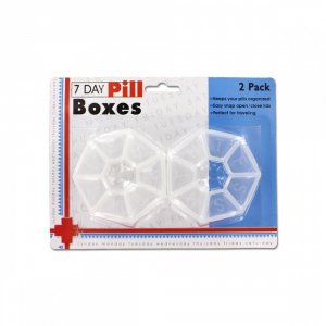 Bulk KL1687 7-day Pill Box Double Pack Gh279