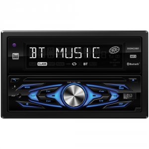 Dual RA49432 Double-din In-dash Cd Am And Fm Receiver With Bluetooth D