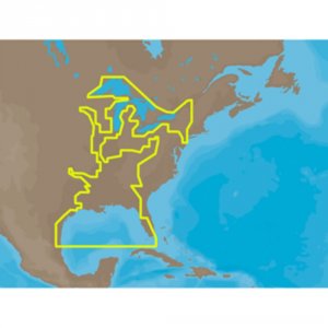 C-map NA-M023C-CARD Max Na-m023 - U.s. Gulf Coast  Inland Rivers - C-c