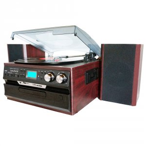 Boytone BT-21DJM-CDSP Bt-21djm-cdsp 3-speed Turntable With Cdmp3 Amfm 