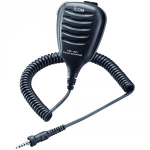 Icom HM165 Hm-165 Speaker Mic Walligator Clip - Waterproof