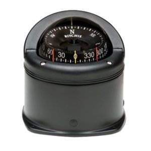 Ritchie HD-745 Hd-745 Helmsman Compass - Deck Mount - Black