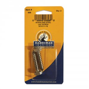 Handi-man 898 Handi-man Stainless Steel Lag Screw - 516 X 1-12