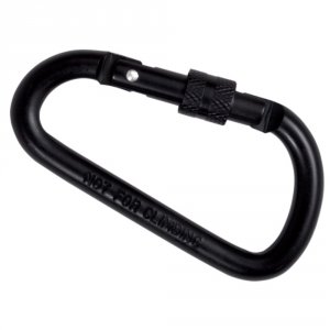 Mustang 16927 Carabiner Locking 80mm Black