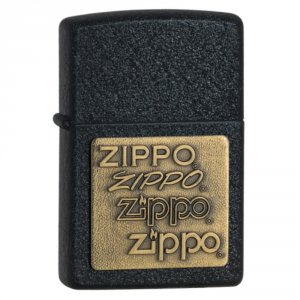 Zippo 362 Brass Emblem Lighter - Lifetime Warranty Included