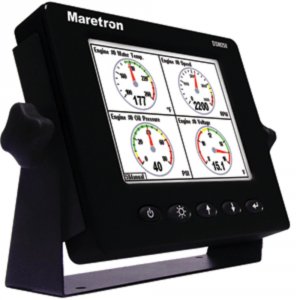 Maretron DSM250-01 Dsm250-01 Multi-function Color Display - Black