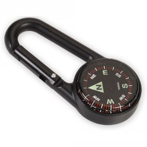 Ndur 51630 Carabiner Compass Black