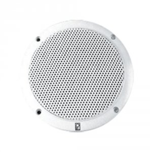 Poly-planar MA4600 6 Dual Cone Integral Grill Speaker - (pair) White