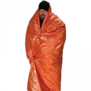 Ndur 61425 -emergency Survival Blanket-orgsilv