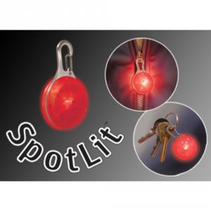 Nite SLG0310 Spotlit Red L.e.d. Carabiner Light