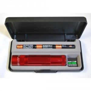 Mag XL100-S3037 Mag Xl100 Led Maglite Flashlight - Red