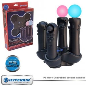 Hyperkin M05713 Quad Charger For Playstation 3 Move