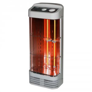 Optimus H-5232 Tower Quartz Heater With Thermostat