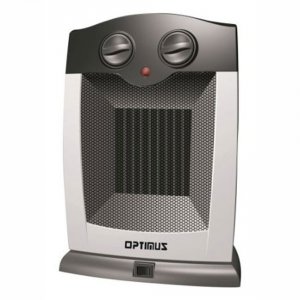 Optimus H-7248 Portable Oscillating Ceramic Heater With Thermostat