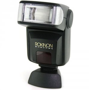 Rokinon D870AF-OP Digital Af Bounce Flash Wbracket, Guide Number 28 - 