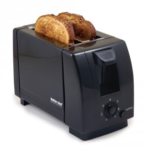 Better IM-209B 2-slice Black Toaster