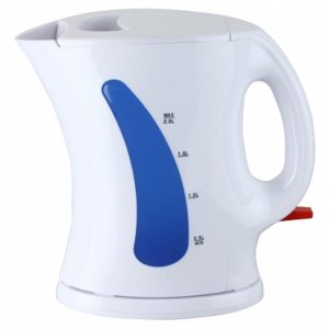 Brentwood KT-1620 2.0 Liter Cordless Plastic Tea Kettle White