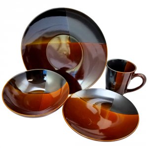 Gibson 60710.16 Elite Convergence 16-piece Dinnerware Set