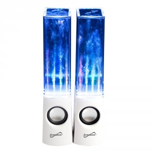 Supersonic SC-1122-WHT Dancing Water Speakers